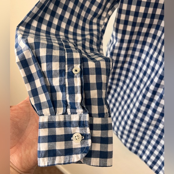 OLD NAVY Blue Gingham S - Picture 4 of 6